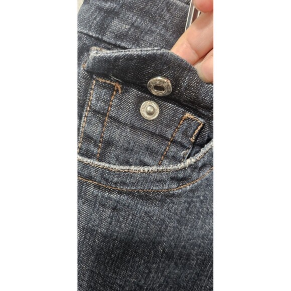 Kut From The Kloth Women's Bootcut Denim Dark Jeans Sz 8 Midrise Button Pockets - Picture 6 of 16